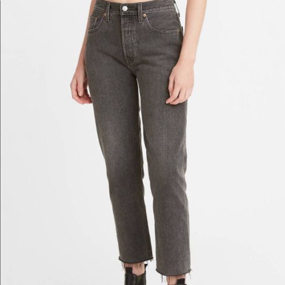 Levi’s 501 Cropped skinny jeans